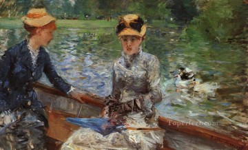 Un día de verano Berthe Morisot Pinturas al óleo